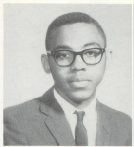 Dr. Coleman as a freshman at Langston University during the 1961-1962 academic year.